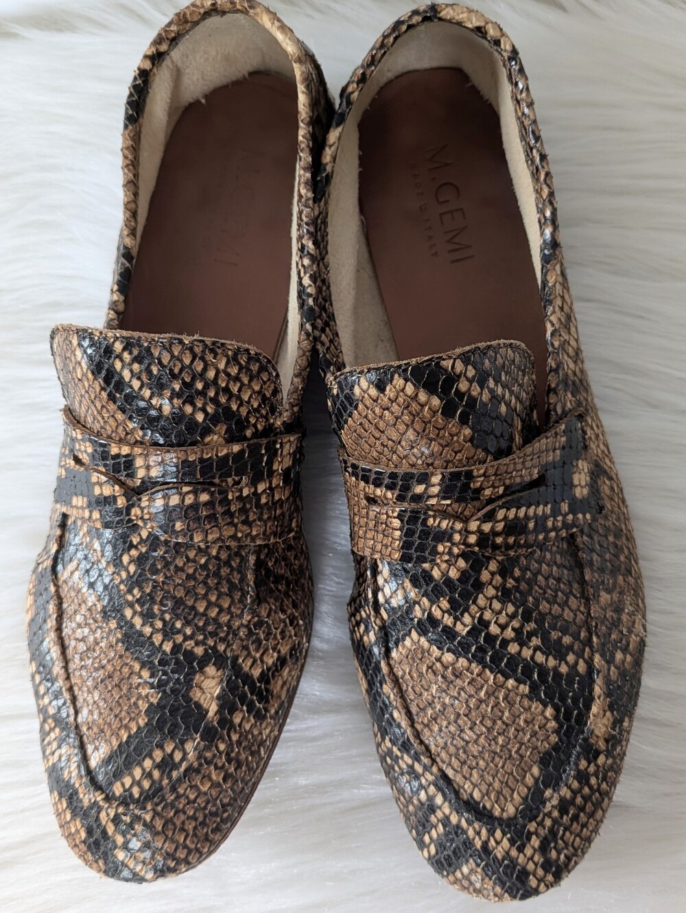 M.Gemi Made In Italy Leather Loafers